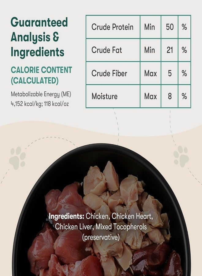 Jinx Premium Freeze-Dried Dog Food Toppers, Chicken on Top - Healthy & Natural Meal Toppers for Dogs with Real Chicken with Real Ingredients & No Fillers - Pet Products for All Lifestages - 3oz - Image 5